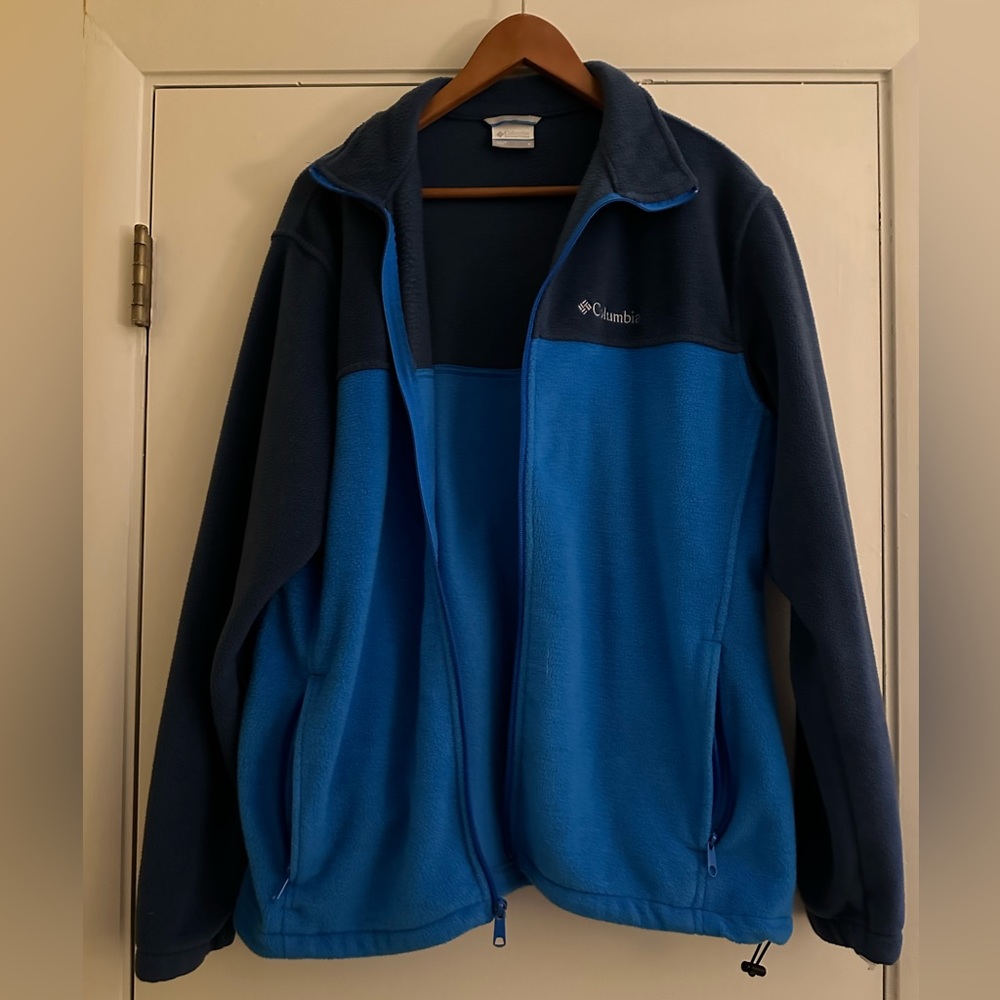 Men’s large Columbia fleece jacket